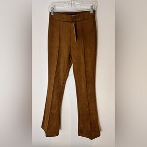 Matty M Rich Brown Boot Cut Pants